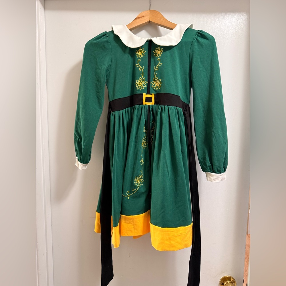 Green and Yellow “Buddy” Kids Costume Dress
